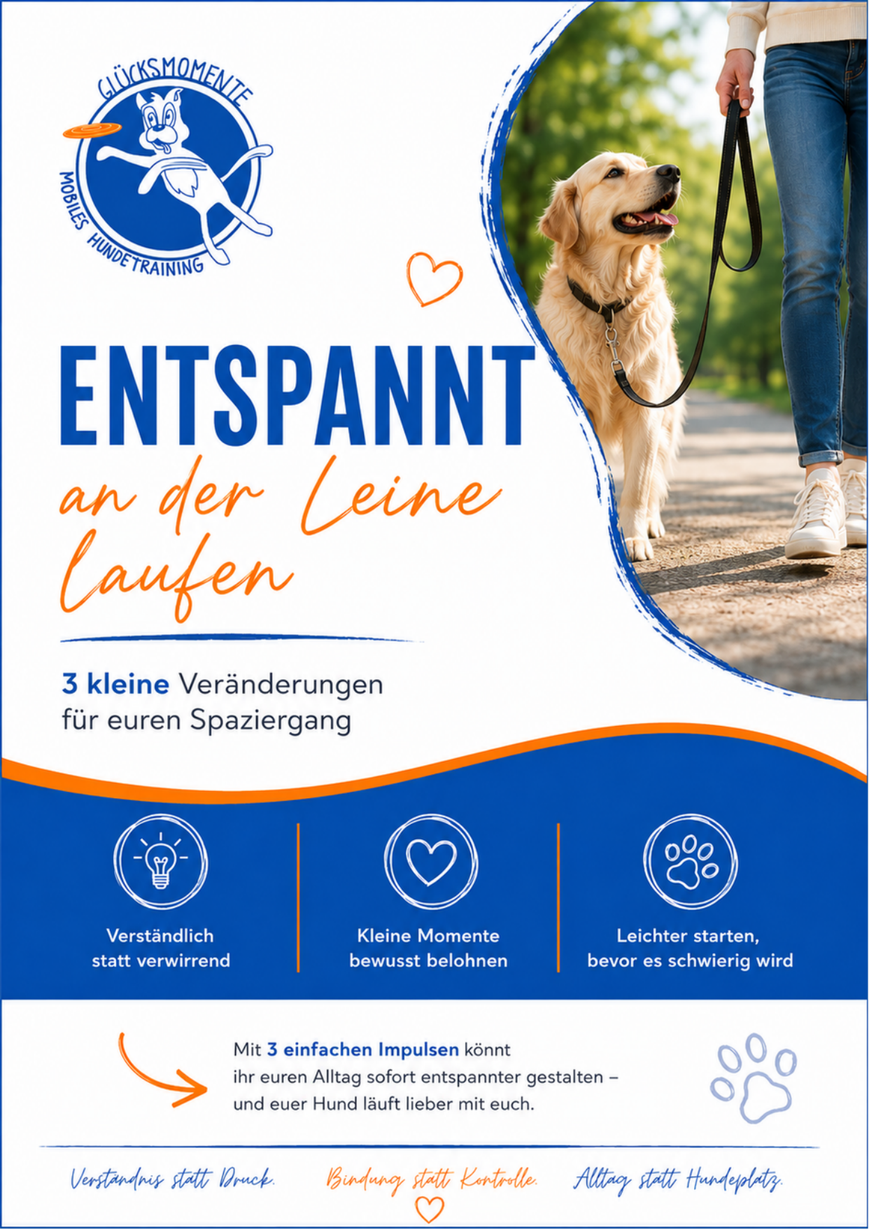 E-Book Cover Entspannt an der Leine laufen